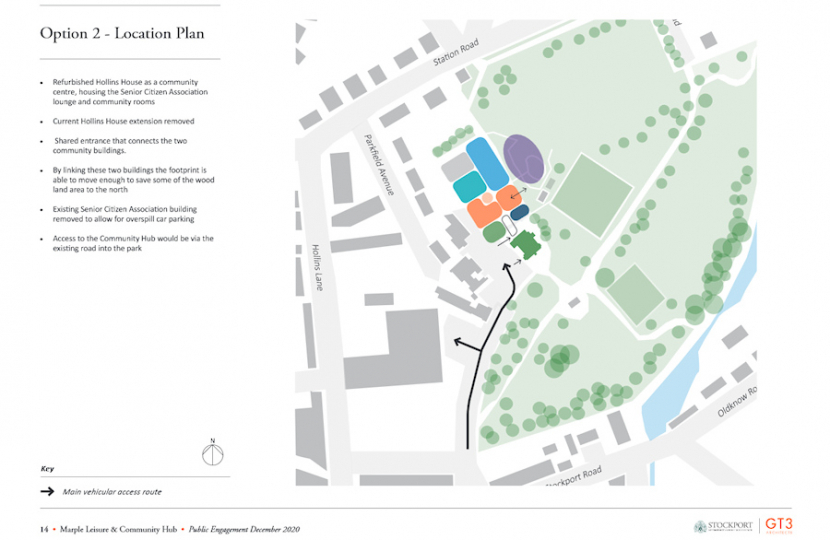 Marple Leisure Hub plans