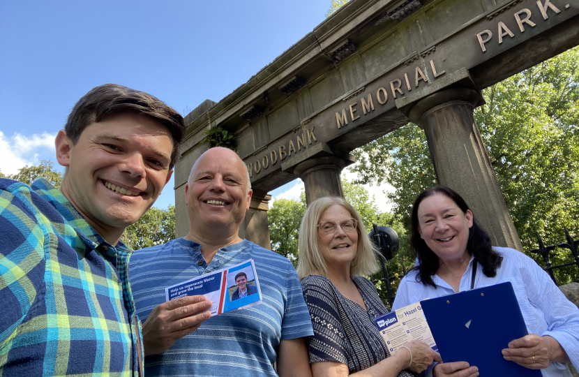 Canvassing in Manor Ward