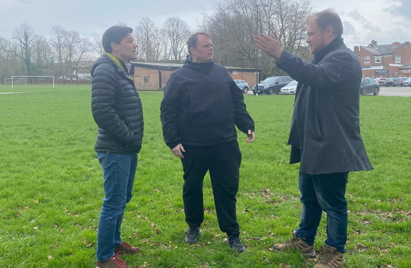 Tim Morley, Oliver Johnstone and Paul Athans Torkington park