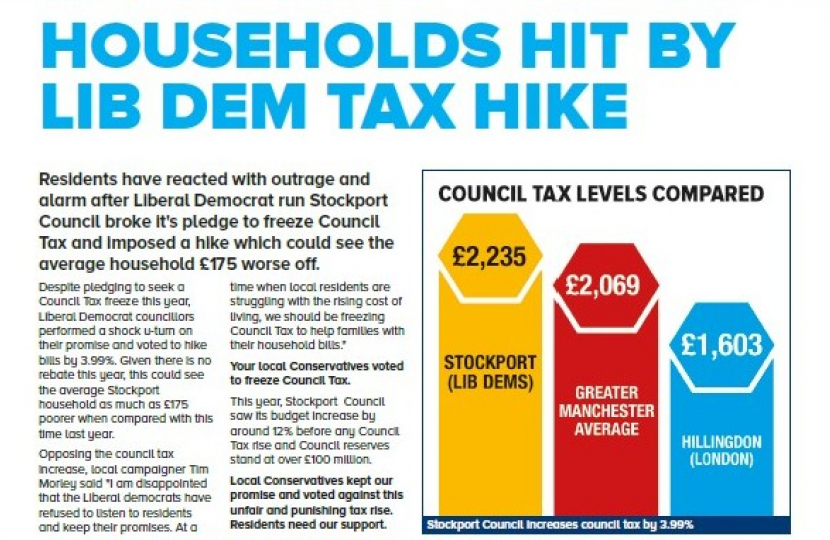 Lib Dem Tax Hike