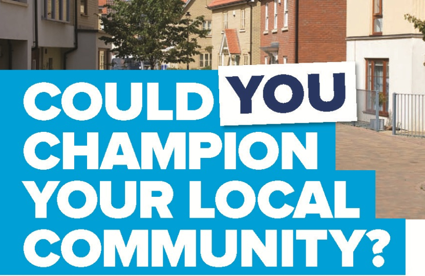 Could You Champion Your Local Community