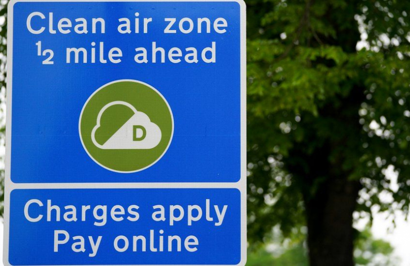 Clean Air Zone sign