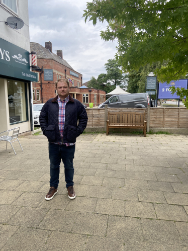 Oliver Johnstone at the Fiveways Parade