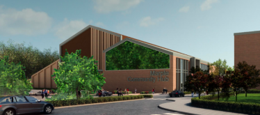 Artist Impression of Marple Leisure Hub