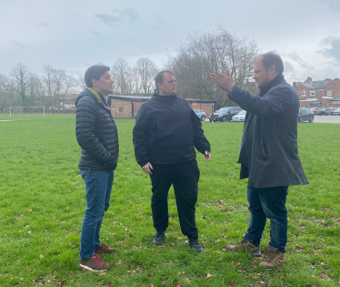 Tim Morley, Paul Athans and Oliver Johnstone Torkington Park