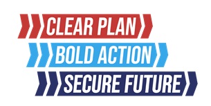 Clear Plan, Bold Action, Secure Future